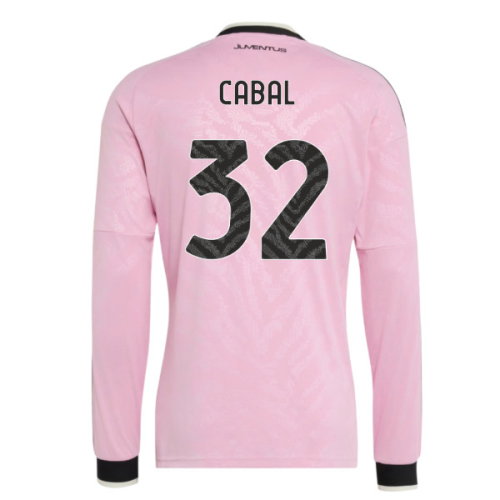 2026-2027 Juventus Long Sleeve Away Shirt (Cabal 32)