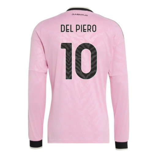 2026-2027 Juventus Long Sleeve Away Shirt (Del Piero 10)