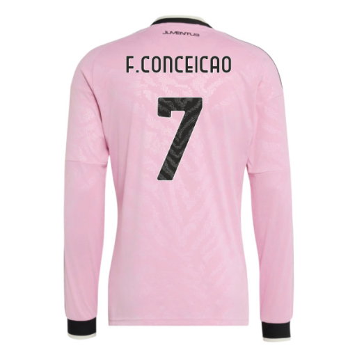 2026-2027 Juventus Long Sleeve Away Shirt (F.Conceicao 7)