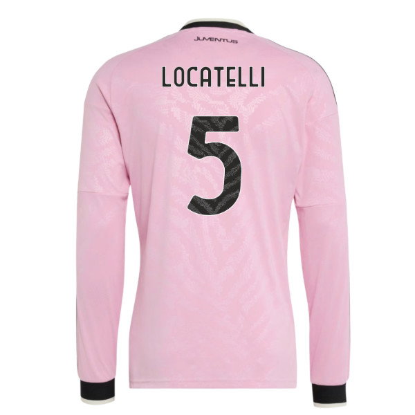 2026-2027 Juventus Long Sleeve Away Shirt (Locatelli 5)