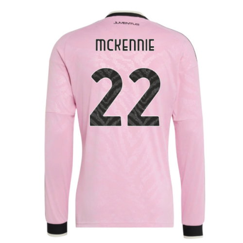 2026-2027 Juventus Long Sleeve Away Shirt (McKennie 22)