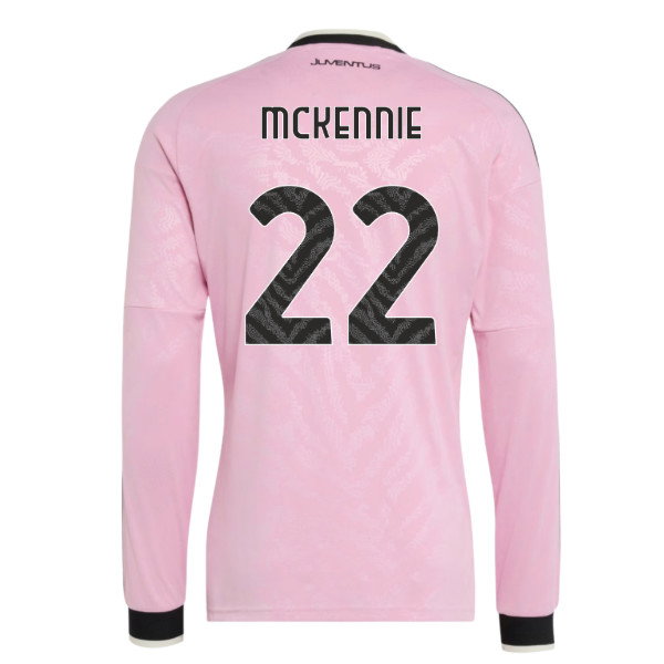2026-2027 Juventus Long Sleeve Away Shirt (McKennie 22)