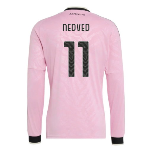 2026-2027 Juventus Long Sleeve Away Shirt (Nedved 11)
