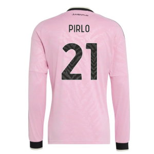 2026-2027 Juventus Long Sleeve Away Shirt (Pirlo 21)