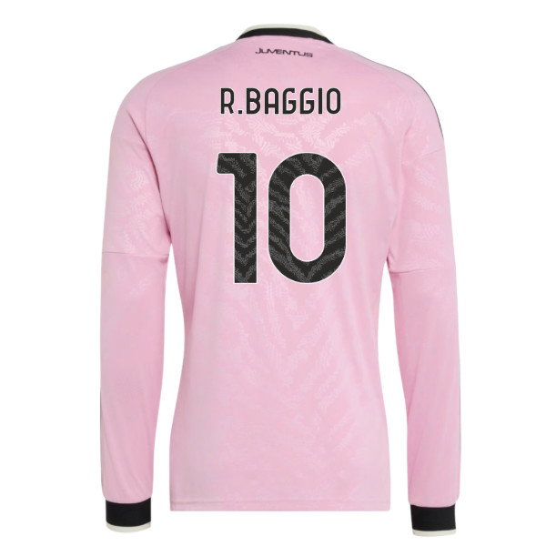 2026-2027 Juventus Long Sleeve Away Shirt (R.Baggio 10)
