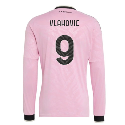2026-2027 Juventus Long Sleeve Away Shirt (Vlahovic 9)
