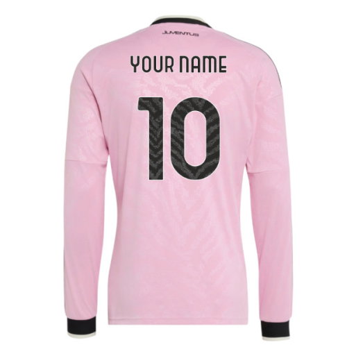 2026-2027 Juventus Long Sleeve Away Shirt (Your Name)