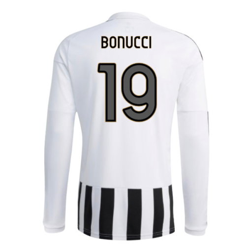 2026-2027 Juventus Long Sleeve Home Shirt (Bonucci 19)