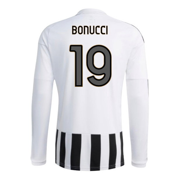 2026-2027 Juventus Long Sleeve Home Shirt (Bonucci 19)