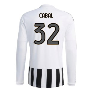 2026-2027 Juventus Long Sleeve Home Shirt (Cabal 32)
