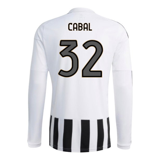 2026-2027 Juventus Long Sleeve Home Shirt (Cabal 32)