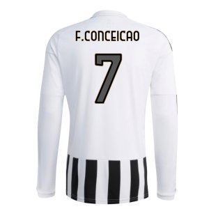 2026-2027 Juventus Long Sleeve Home Shirt (F.Conceicao 7)