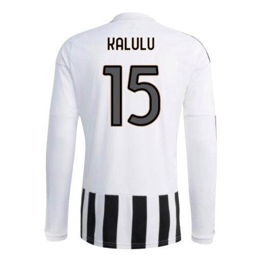 2026-2027 Juventus Long Sleeve Home Shirt (Kalulu 15)