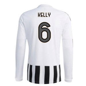 2026-2027 Juventus Long Sleeve Home Shirt (Kelly 6)