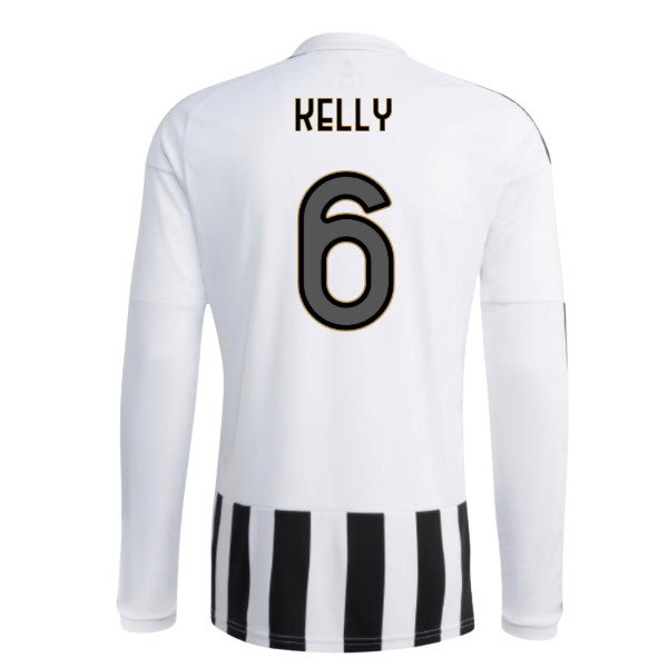 2026-2027 Juventus Long Sleeve Home Shirt (Kelly 6)