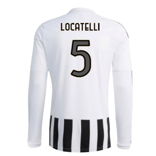 2026-2027 Juventus Long Sleeve Home Shirt (Locatelli 5)