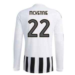 2026-2027 Juventus Long Sleeve Home Shirt (McKennie 22)