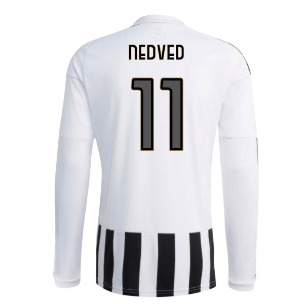 2026-2027 Juventus Long Sleeve Home Shirt (Nedved 11)
