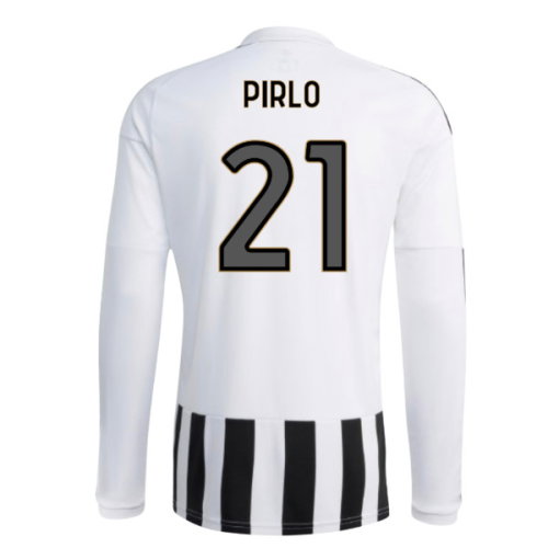 2026-2027 Juventus Long Sleeve Home Shirt (Pirlo 21)