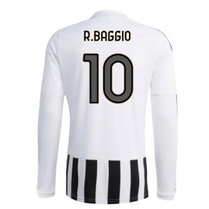 2026-2027 Juventus Long Sleeve Home Shirt (R.Baggio 10)