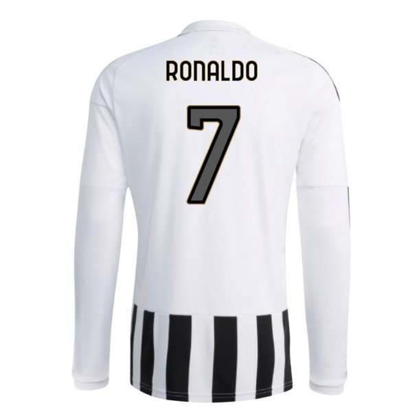2026-2027 Juventus Long Sleeve Home Shirt (Ronaldo 7)