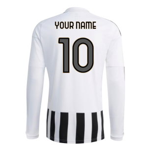2026-2027 Juventus Long Sleeve Home Shirt (Your Name)