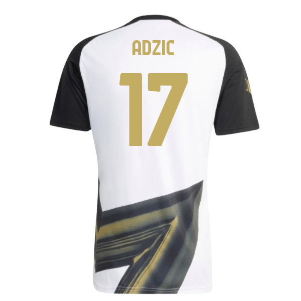 2026-2027 Juventus Pre-Match Shirt (White) (Adzic 17)