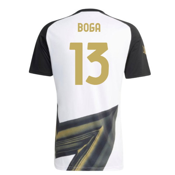 2026-2027 Juventus Pre-Match Shirt (White) (Boga 13)