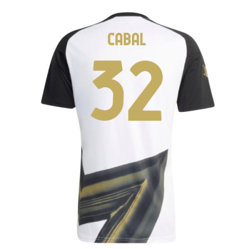 2026-2027 Juventus Pre-Match Shirt (White) (Cabal 32)