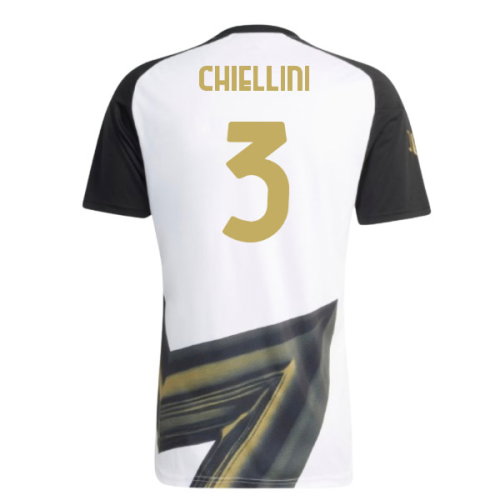 2026-2027 Juventus Pre-Match Shirt (White) (Chiellini 3)