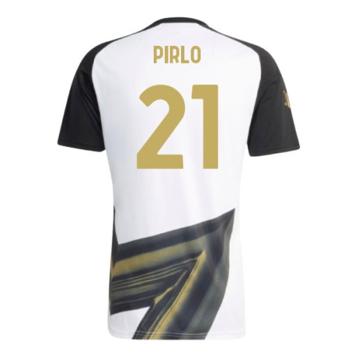 2026-2027 Juventus Pre-Match Shirt (White) (Pirlo 21)