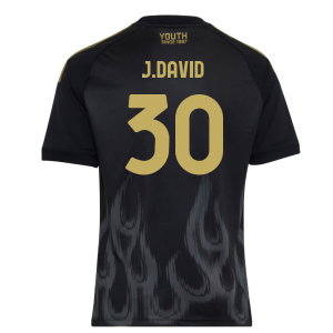 2026-2027 Juventus Third Shirt (Kids) (J.David 30)