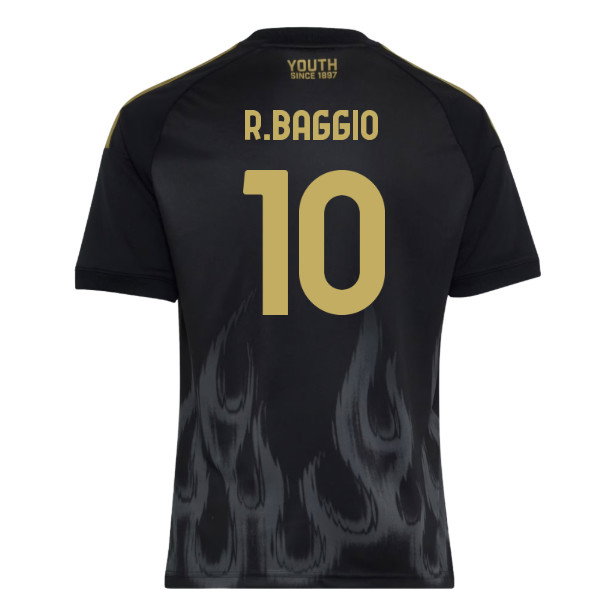 2026-2027 Juventus Third Shirt (Kids) (R.Baggio 10)