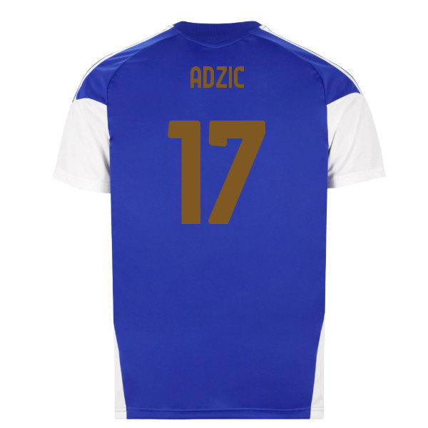 2026-2027 Juventus Training Jersey (Bold Blue) (Adzic 17)