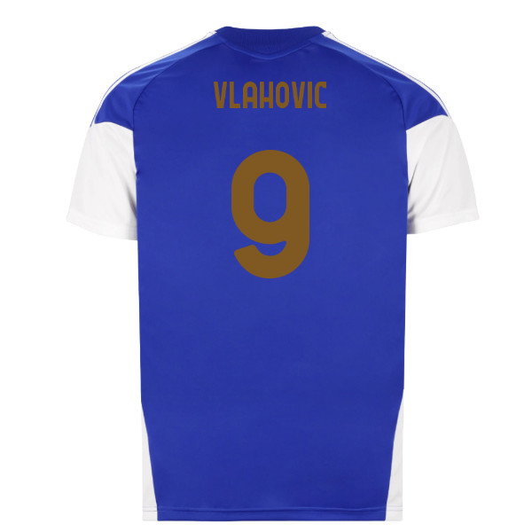 2026-2027 Juventus Training Jersey (Bold Blue) (Vlahovic 9)