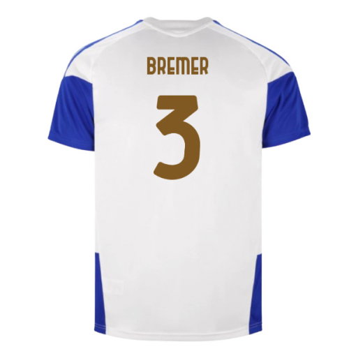 2026-2027 Juventus Training Jersey (Chalk White) (Bremer 3)