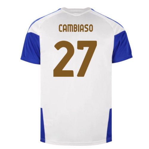 2026-2027 Juventus Training Jersey (Chalk White) (Cambiaso 27)
