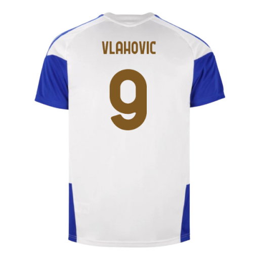 2026-2027 Juventus Training Jersey (Chalk White) (Vlahovic 9)