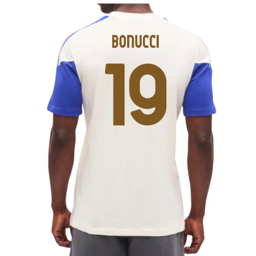 2026-2027 Juventus Training Tee (Chalk White) (Bonucci 19)