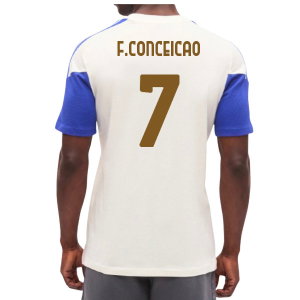2026-2027 Juventus Training Tee (Chalk White) (F.Conceicao 7)