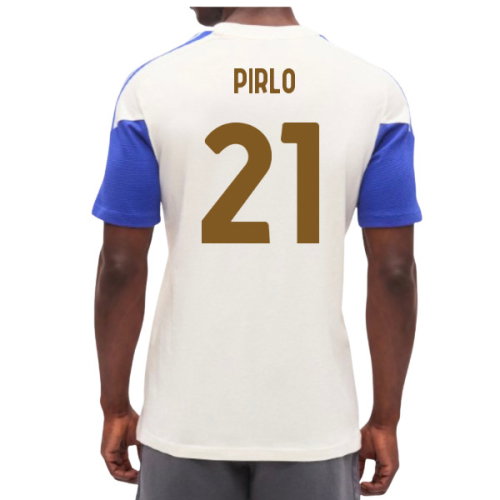 2026-2027 Juventus Training Tee (Chalk White) (Pirlo 21)