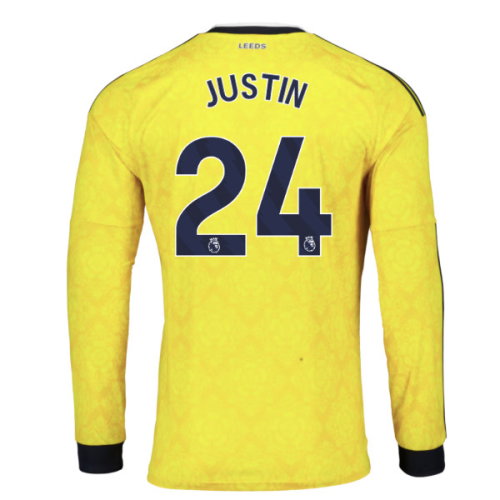 2026-2027 Leeds Away Long Sleeve Shirt (Justin 24)
