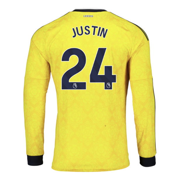2026-2027 Leeds Away Long Sleeve Shirt (Justin 24)