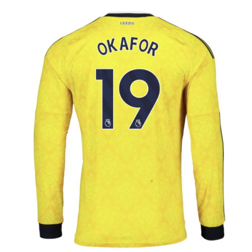 2026-2027 Leeds Away Long Sleeve Shirt (Okafor 19)
