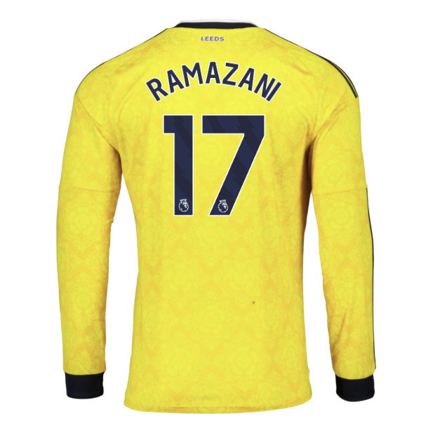 2026-2027 Leeds Away Long Sleeve Shirt (Ramazani 17)