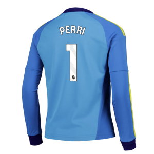 2026-2027 Leeds Goalkeeper Long Sleeve Shirt (Blue) - Kids (Perri 1)