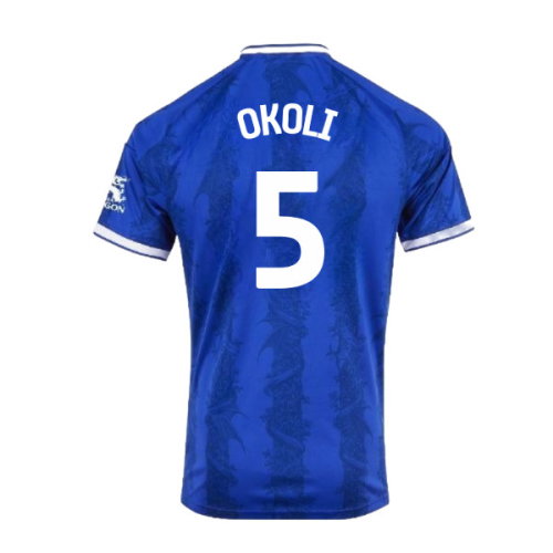 2026-2027 Leicester City Home Shirt (Kids) (Okoli 5)