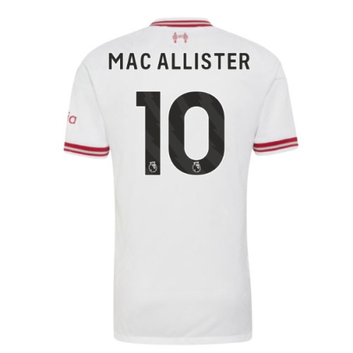 2026-2027 Liverpool Authentic Away Shirt (Mac Allister 10)