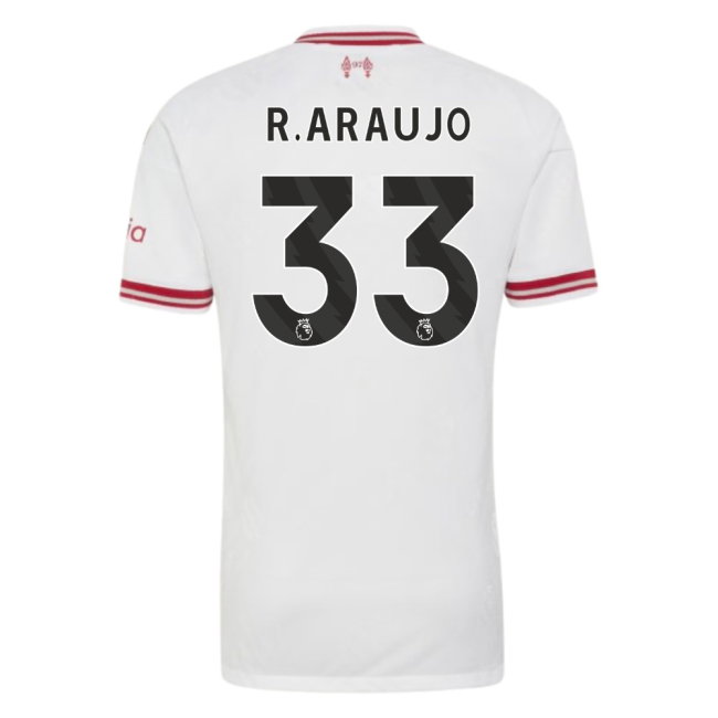 2026-2027 Liverpool Authentic Away Shirt (R.Araujo 33)
