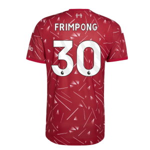 2026-2027 Liverpool Authentic Home Shirt (Frimpong 30)